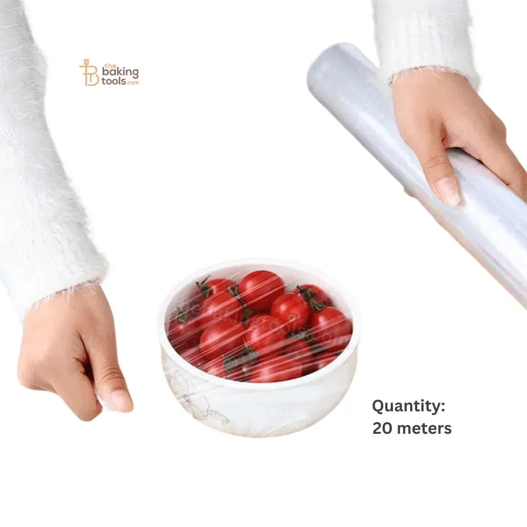 Double Diamond 20 Meter Cling Wrap Stretchable Plastic Wrap For Food Cling Film - thebakingtools.com